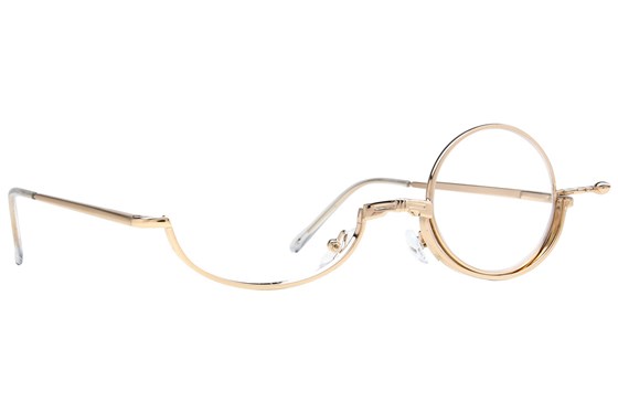 Amcon Metallic Makeup Reading Glasses ReadingGlasses - Gold